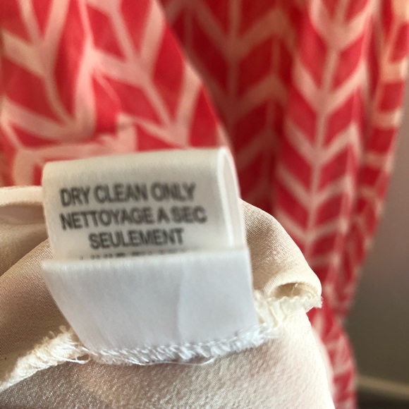 Max Azria Collection Silk Handkerchief Dress Sz 6 - Picture 8 of 8